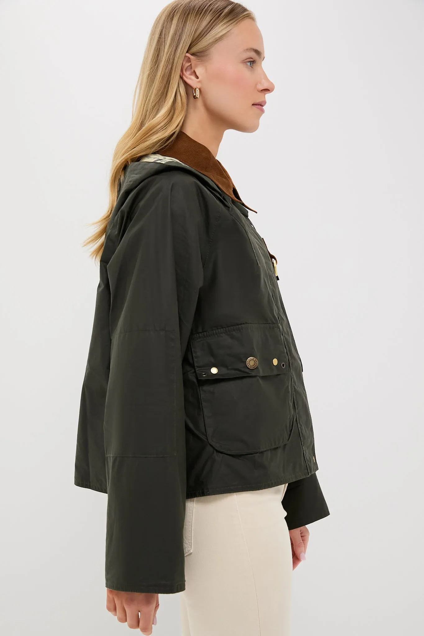 Archive Olive Erma Wax Jacket
