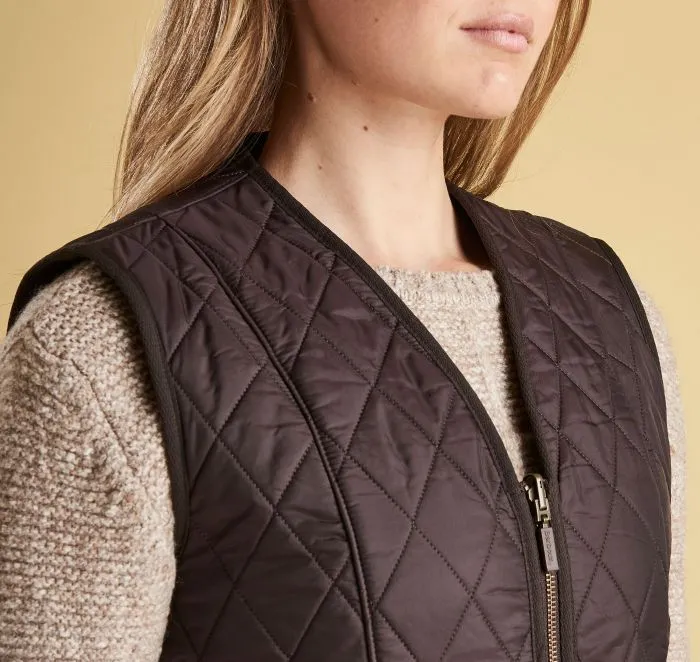 Barbour Fleece Betty Liner - Brown