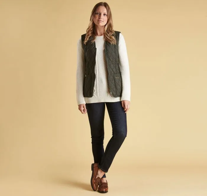 Barbour Fleece Betty Liner - Dark Olive