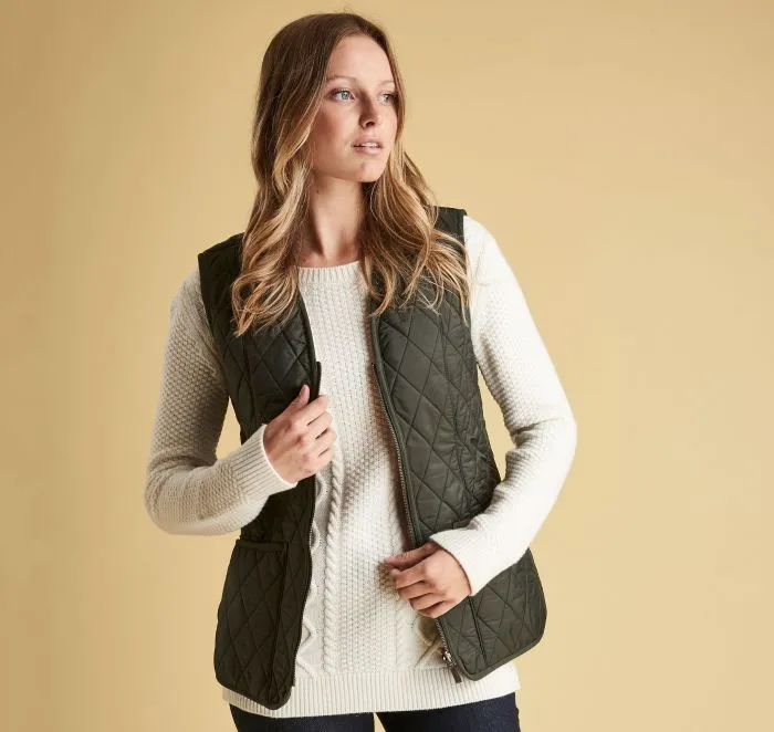 Barbour Fleece Betty Liner - Dark Olive