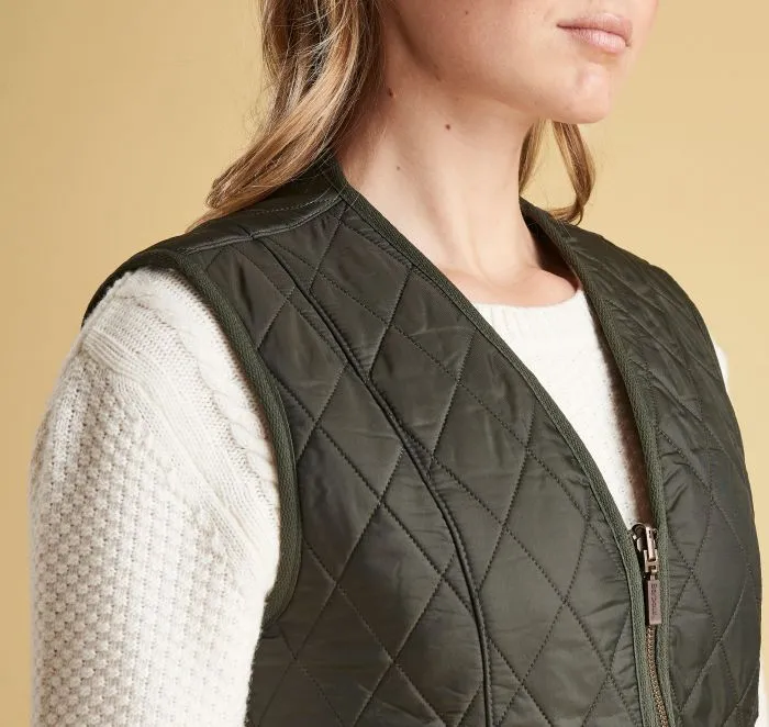 Barbour Fleece Betty Liner - Dark Olive