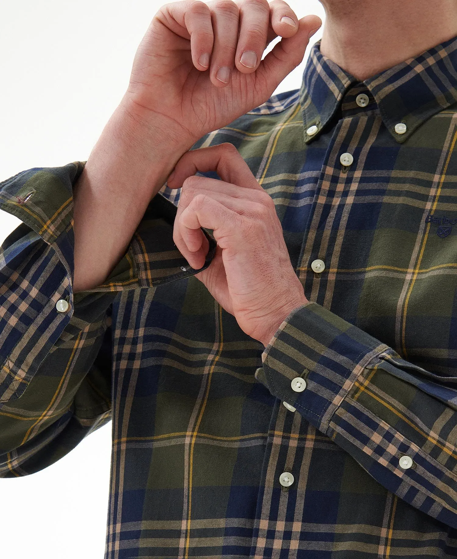 Barbour Men's Edgar Tailored Shirt - Olive