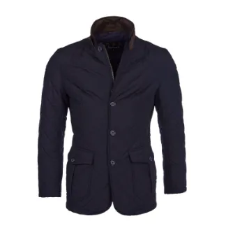 Barbour Men's Quilted Lutz Jacket - Navy