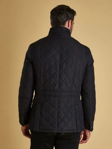 Barbour Men's Quilted Lutz Jacket - Navy