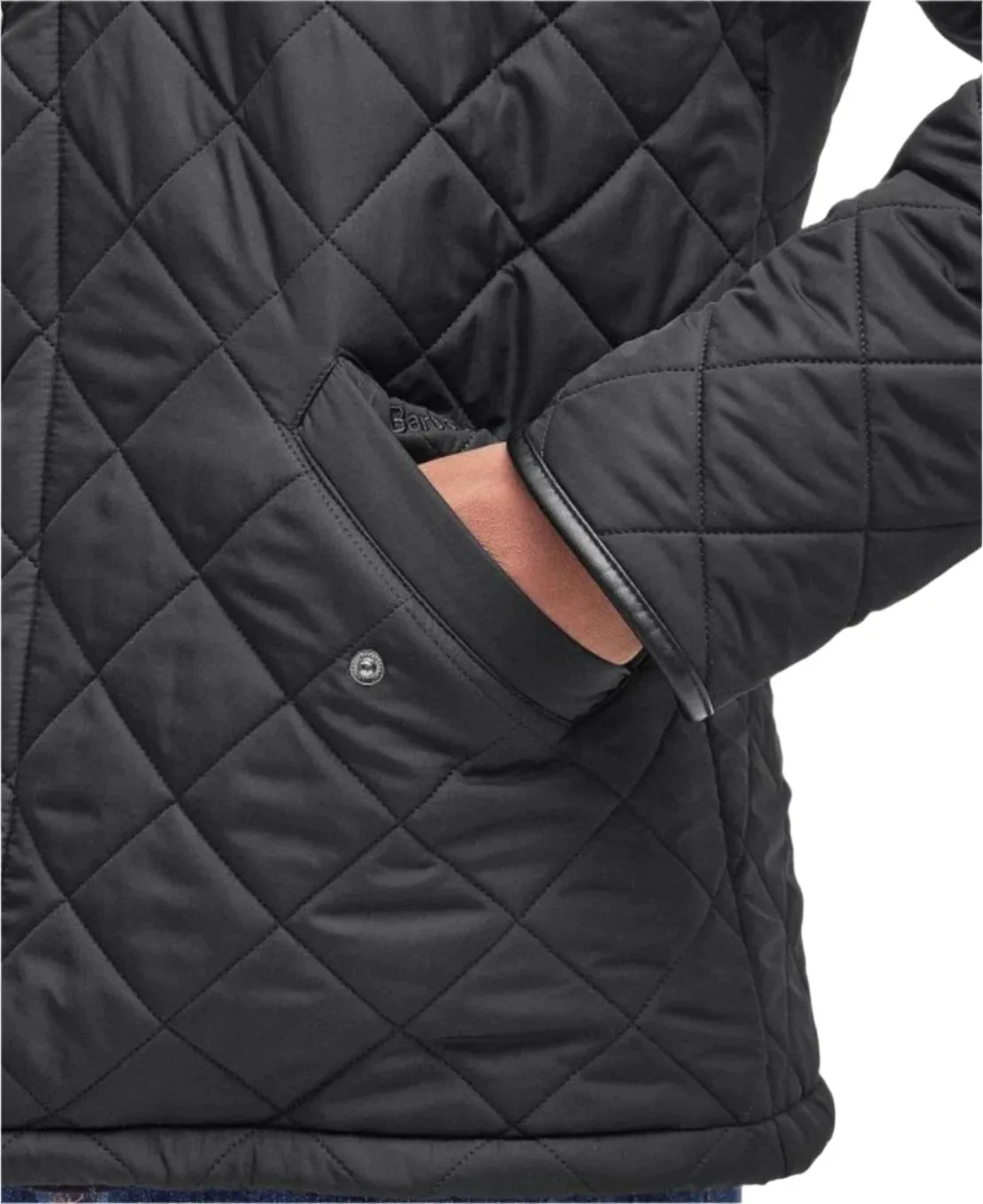 Barbour Powell Quilted Jacket (Black)