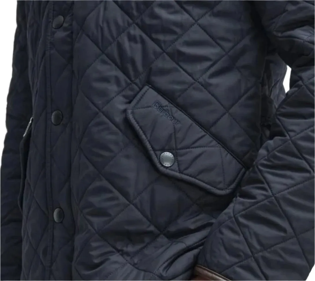 Barbour Powell Quilted Jacket (Navy)