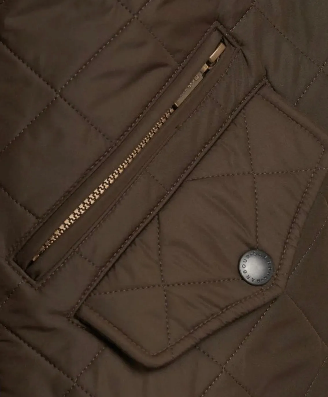 Barbour Powell Quilted Jacket (Olive)
