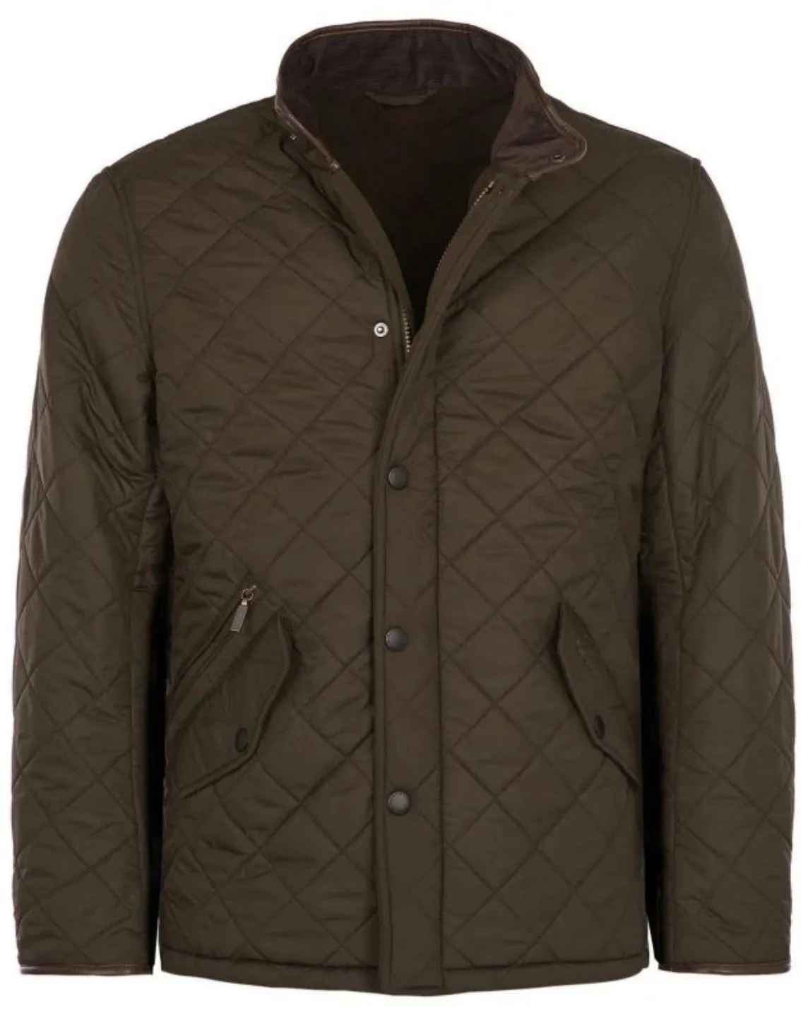Barbour Powell Quilted Jacket (Olive)