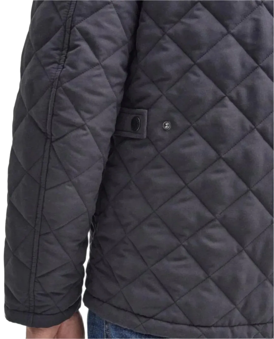 Barbour Shoveler Quilted Jacket (Navy)