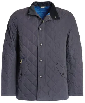 Barbour Shoveler Quilted Jacket (Navy)
