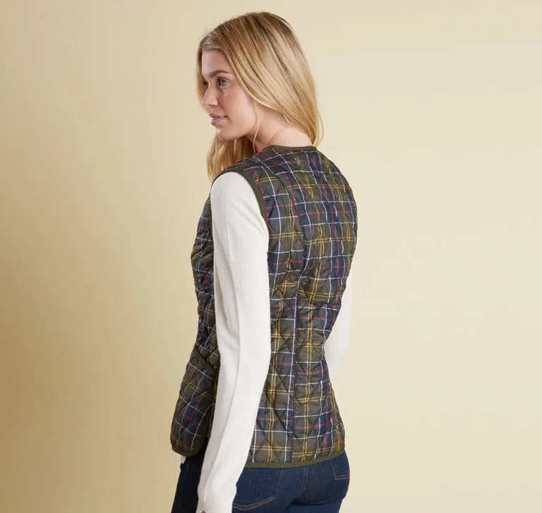 Barbour Tartan Betty Liner - Olive