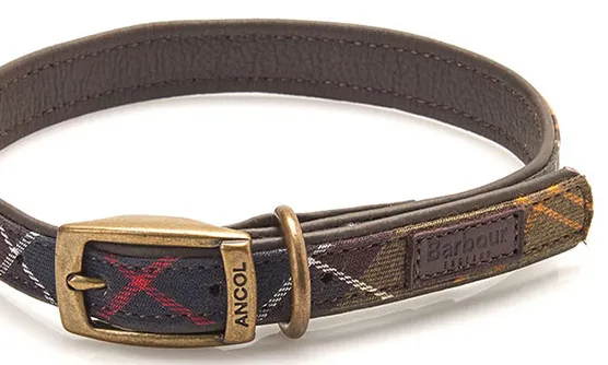 Barbour Tartan Dog Collar - Classic