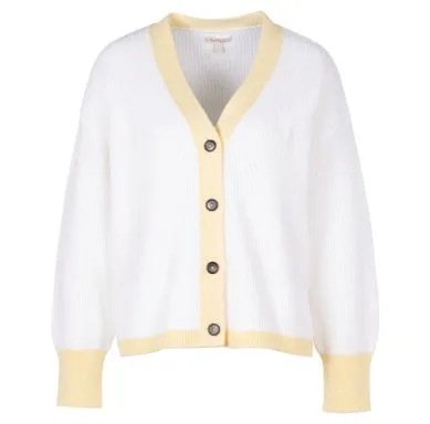 Barbour Women's Maskia Cardigan - Ecru