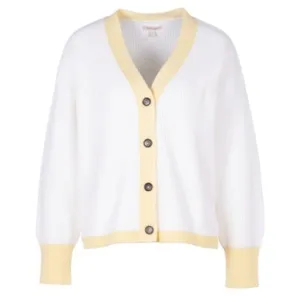 Barbour Women's Maskia Cardigan - Ecru