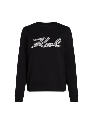 BOUCLE KARL SIGNATURE SWEAT