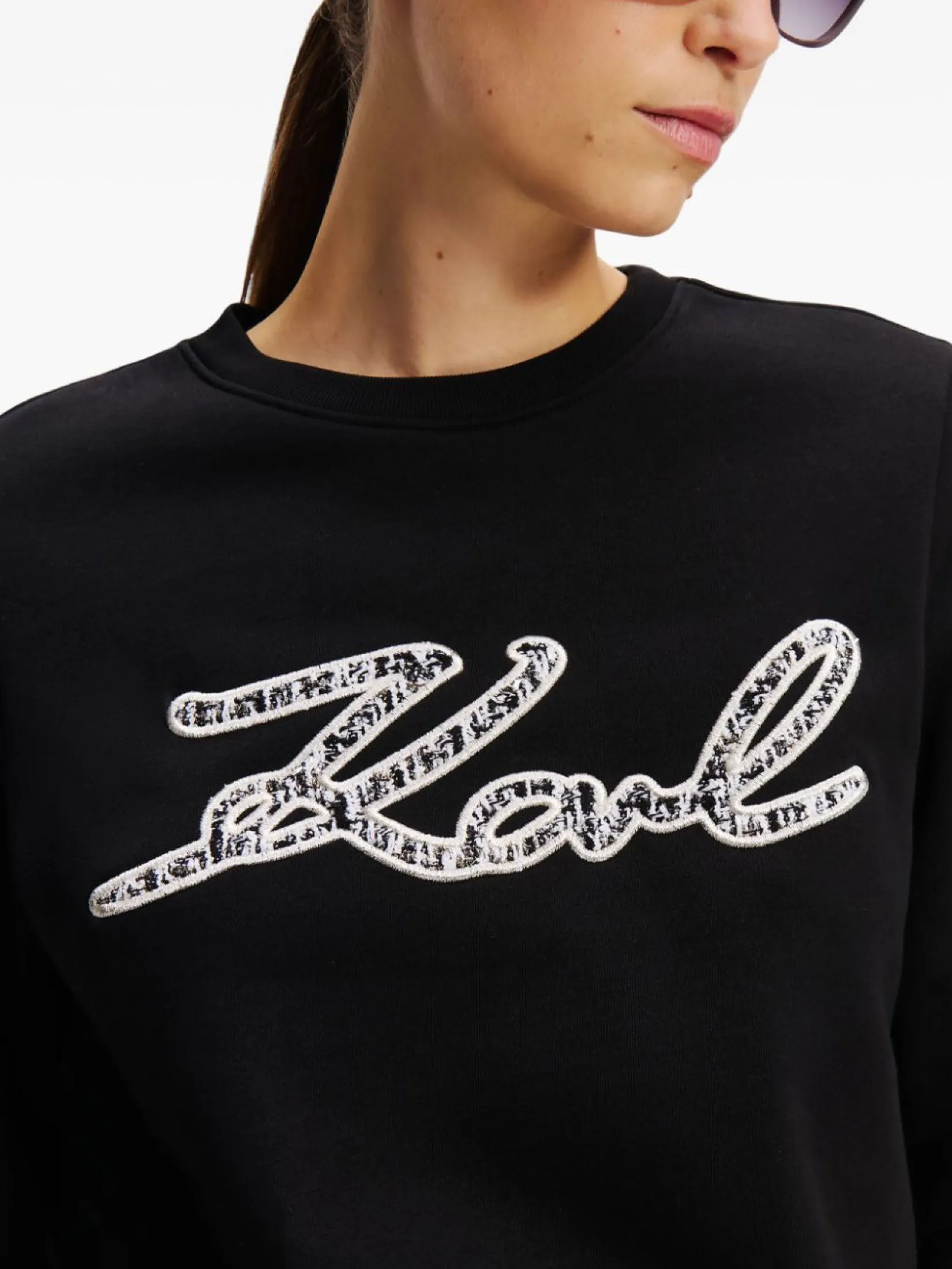 BOUCLE KARL SIGNATURE SWEAT