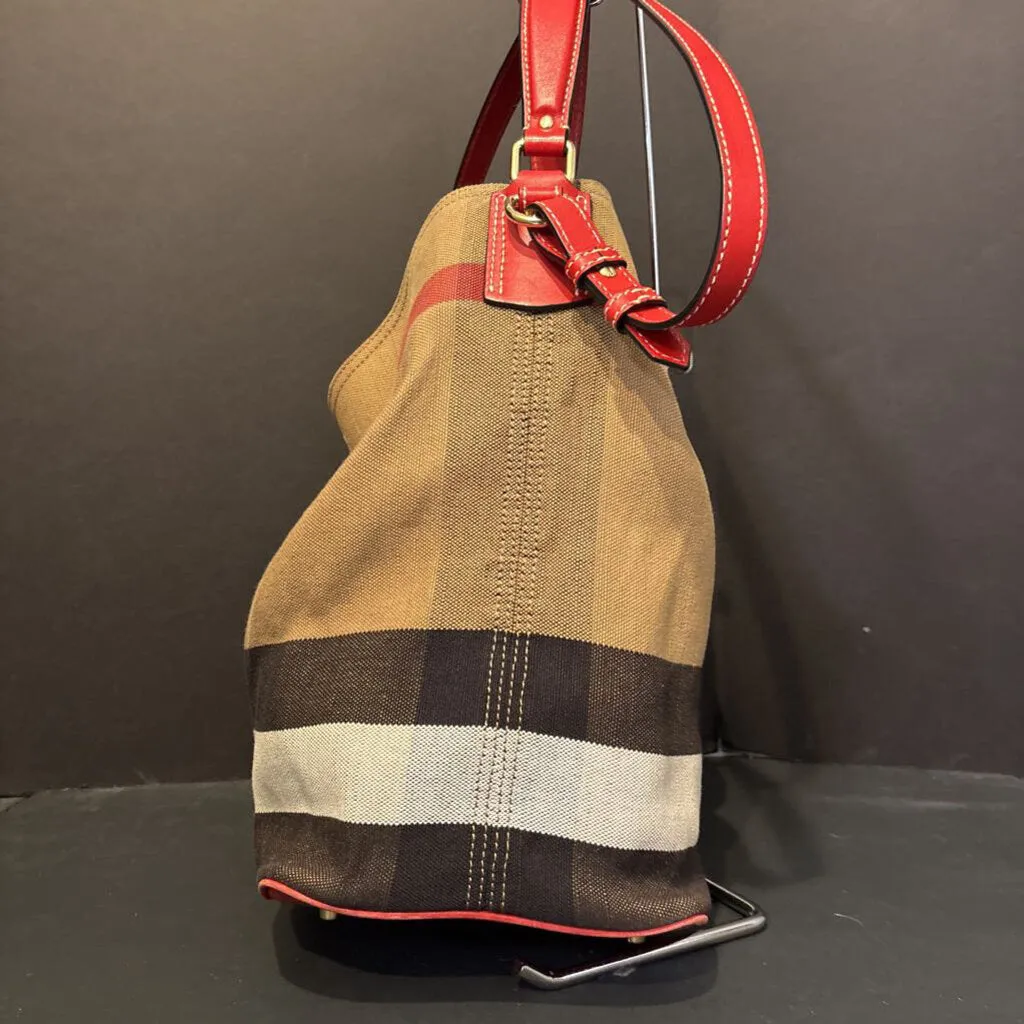 Burberry Nova Bucket Bag HANDBAGS L