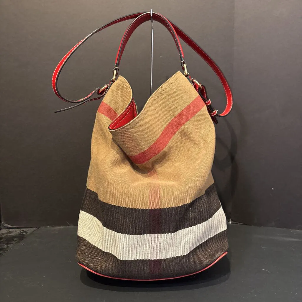 Burberry Nova Bucket Bag HANDBAGS L