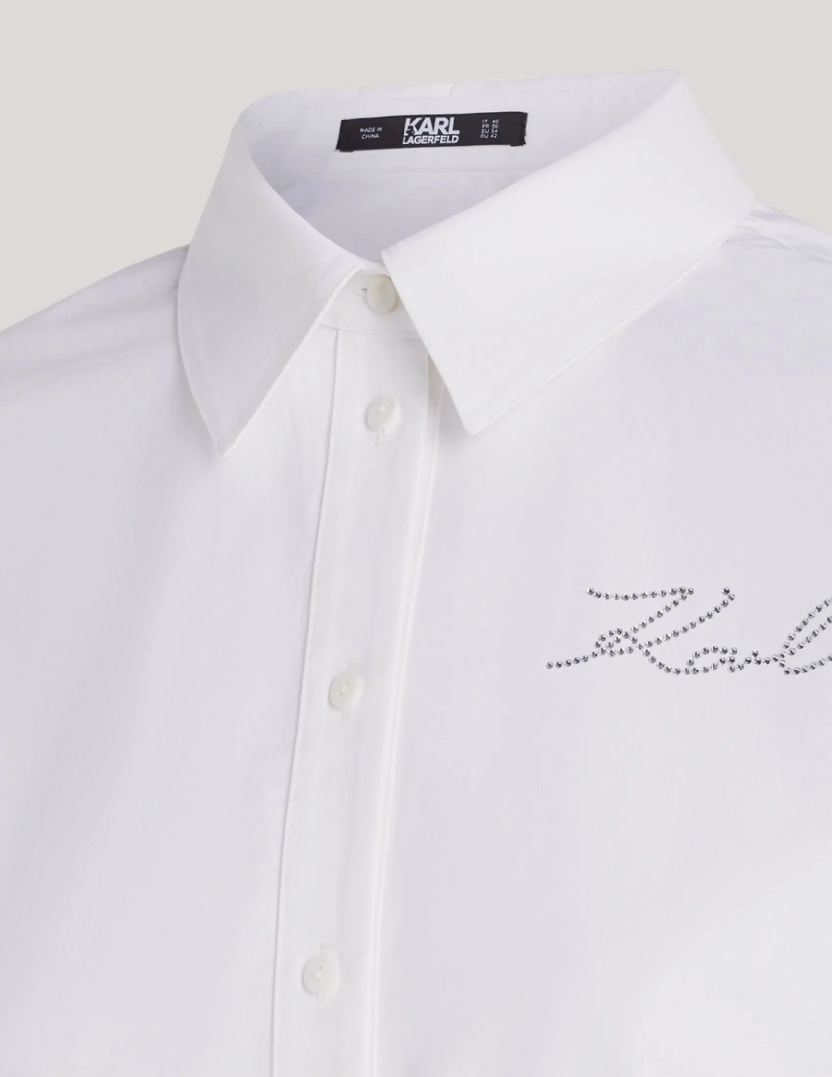 CROP POPLIN SHIRT