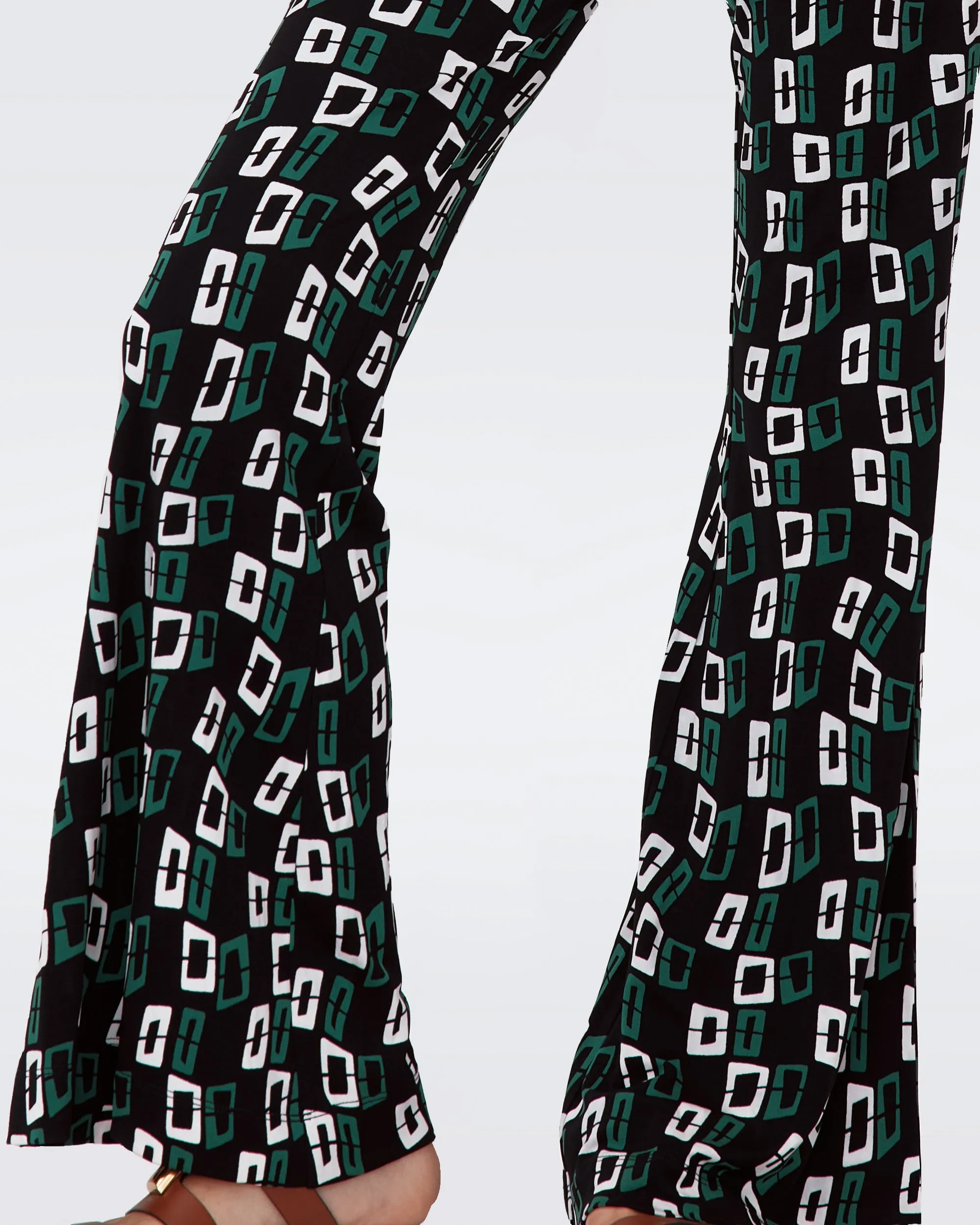 DVF BROOKLYN PANTS CHAIN SPOTS