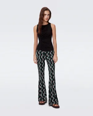 DVF BROOKLYN PANTS CHAIN SPOTS
