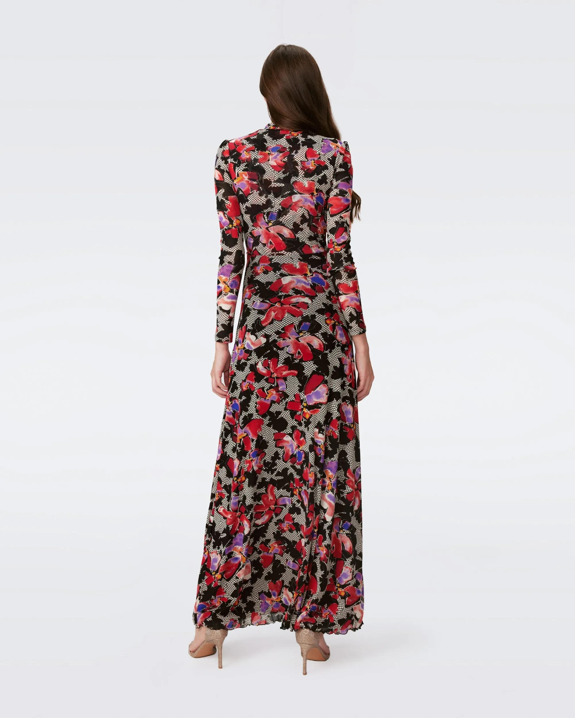 DVF KASSIA DRESS ODETTE FLORAL
