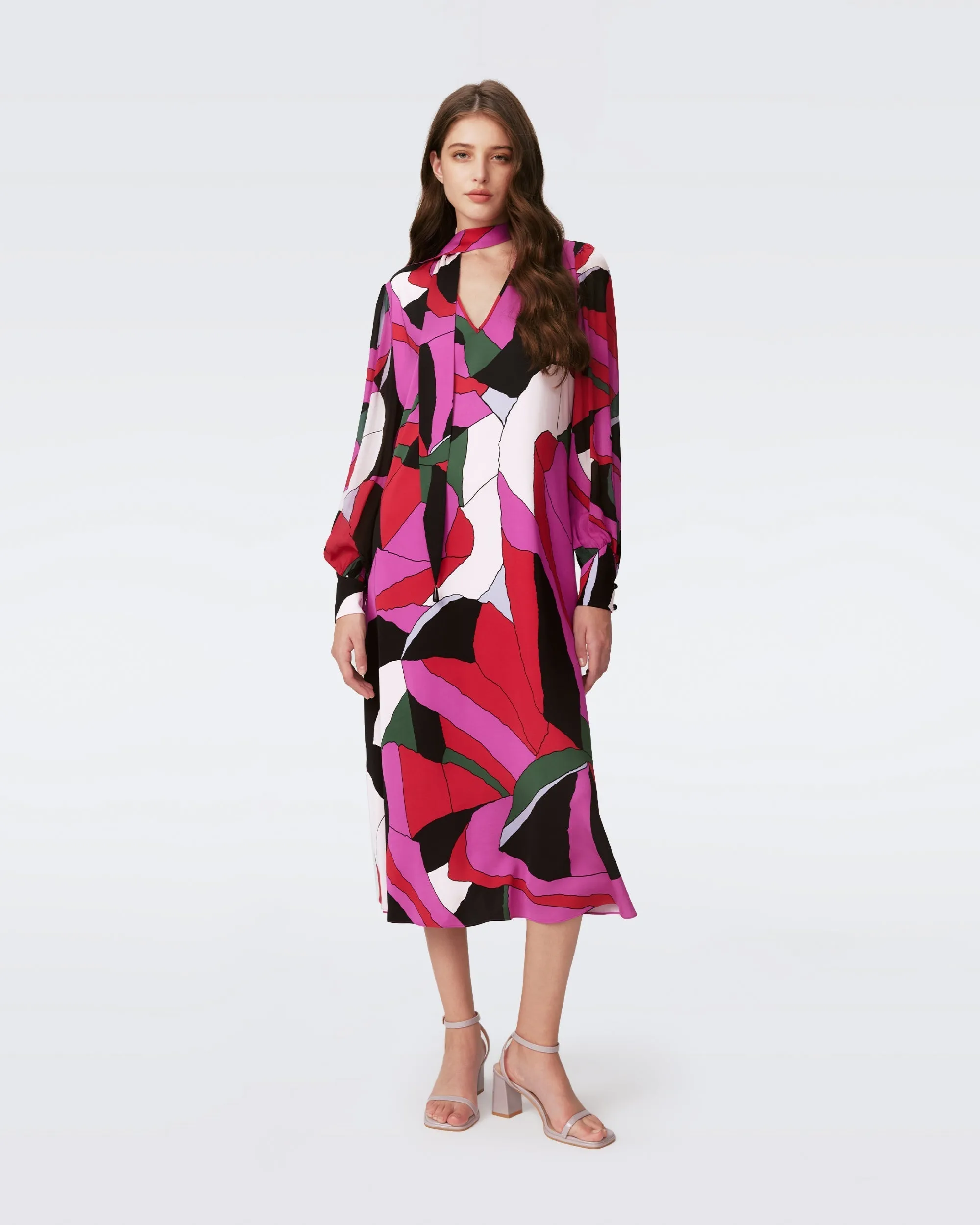 DVFABEL DRESS TENDU HUGE/TENDU LG
