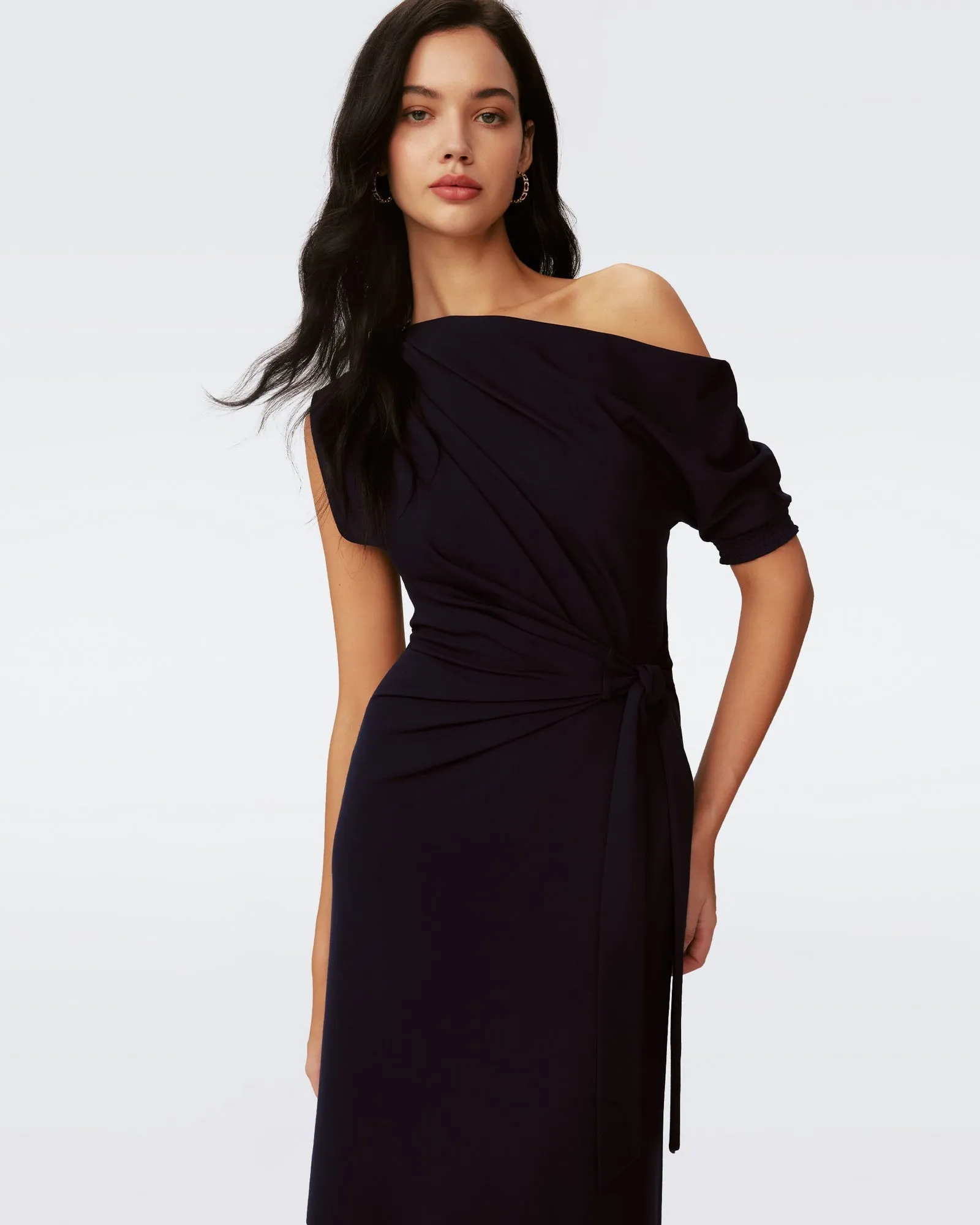 DVFAVI DRESS MIDNIGHT