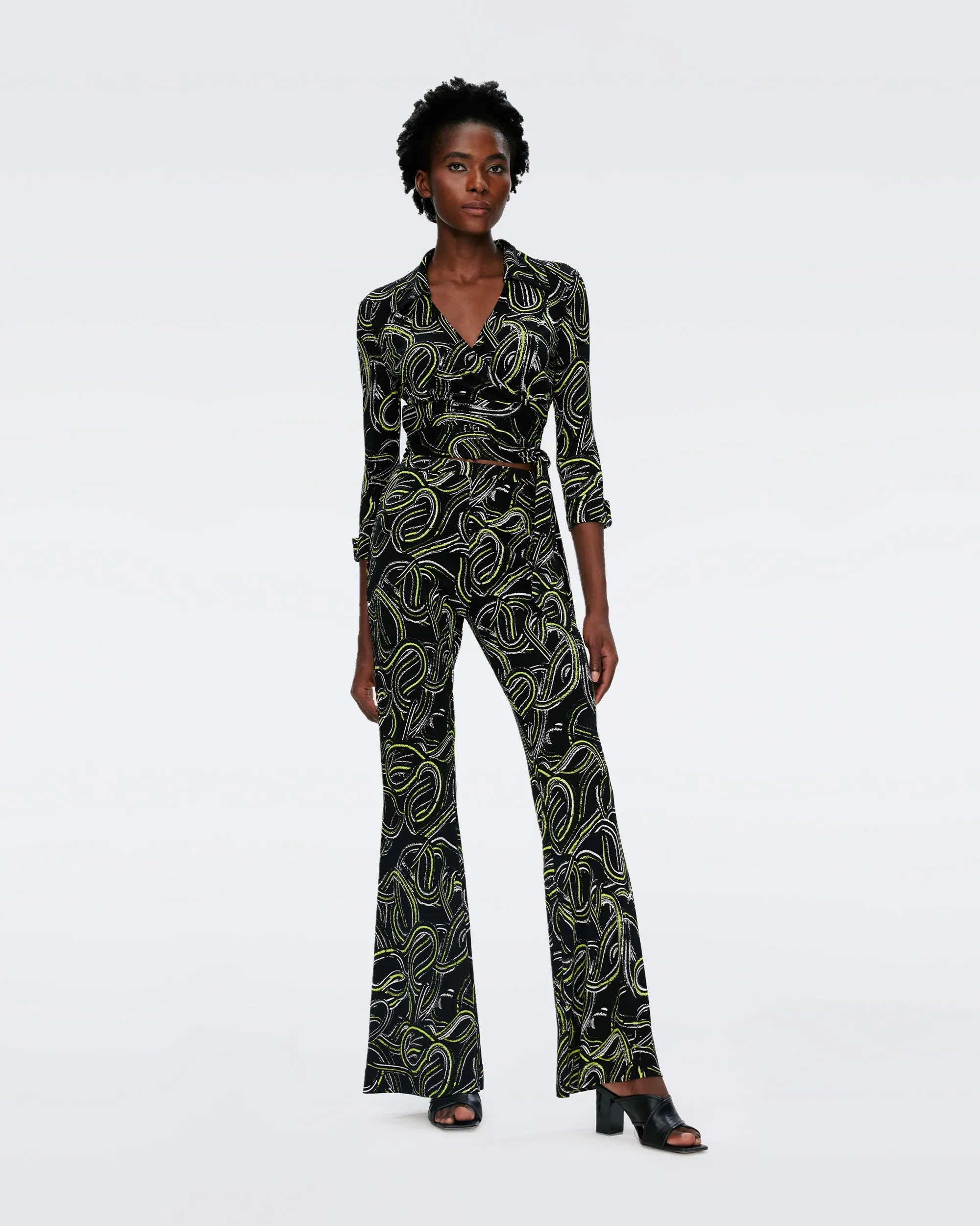 DVFBOBBIE TOP RIBBON SNAKE