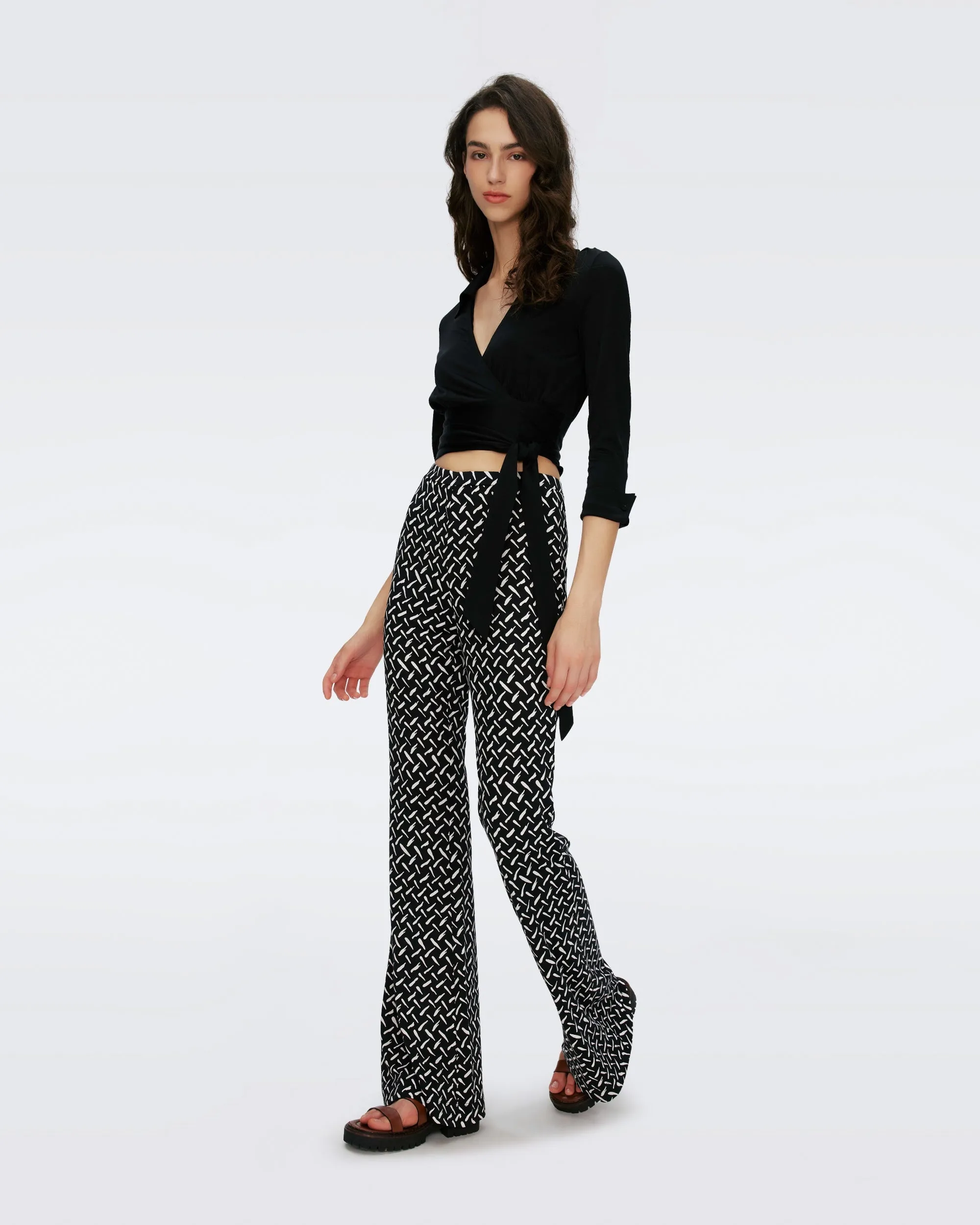 DVFBROOKLYN PANTS TIGRIS