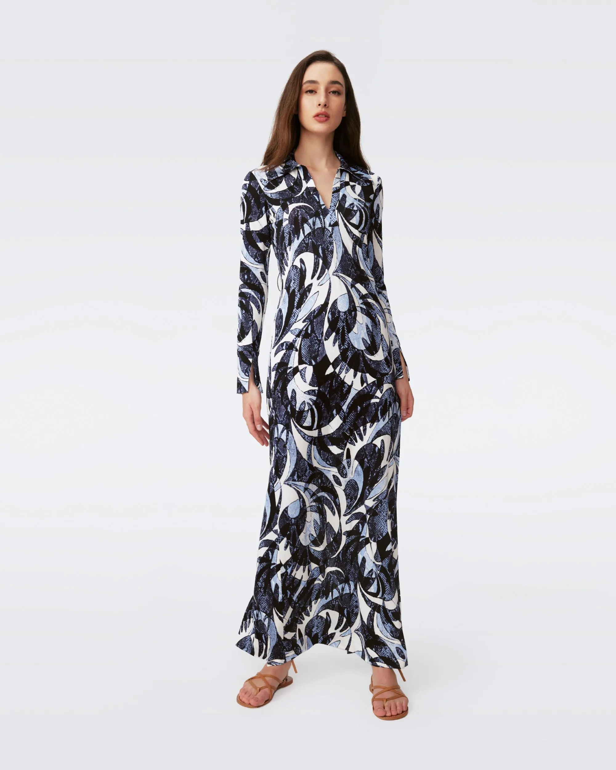 DVFCAPRERA DRESS SERPANT DANCE LARGE