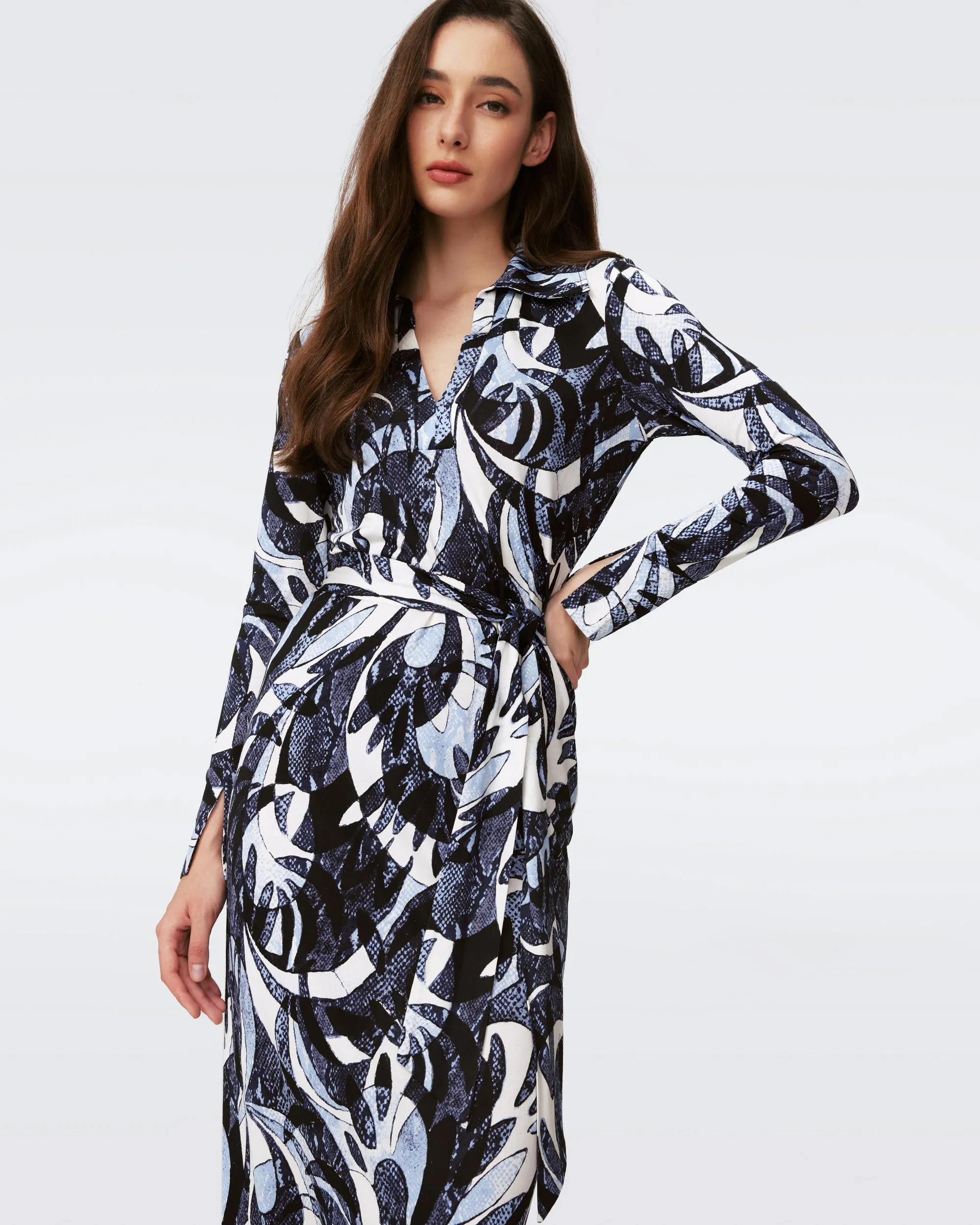 DVFCAPRERA DRESS SERPANT DANCE LARGE