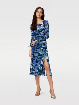 DVFCORINNE DRESS DRAGON DANCE