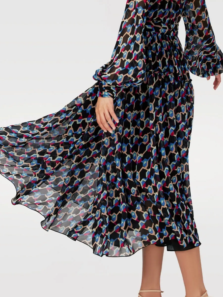 DVFKENT DRESSGEO ILLUSION MED