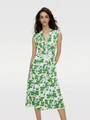 DVFLIVIA DRESSEARTH FLORAL MULTI MED CH