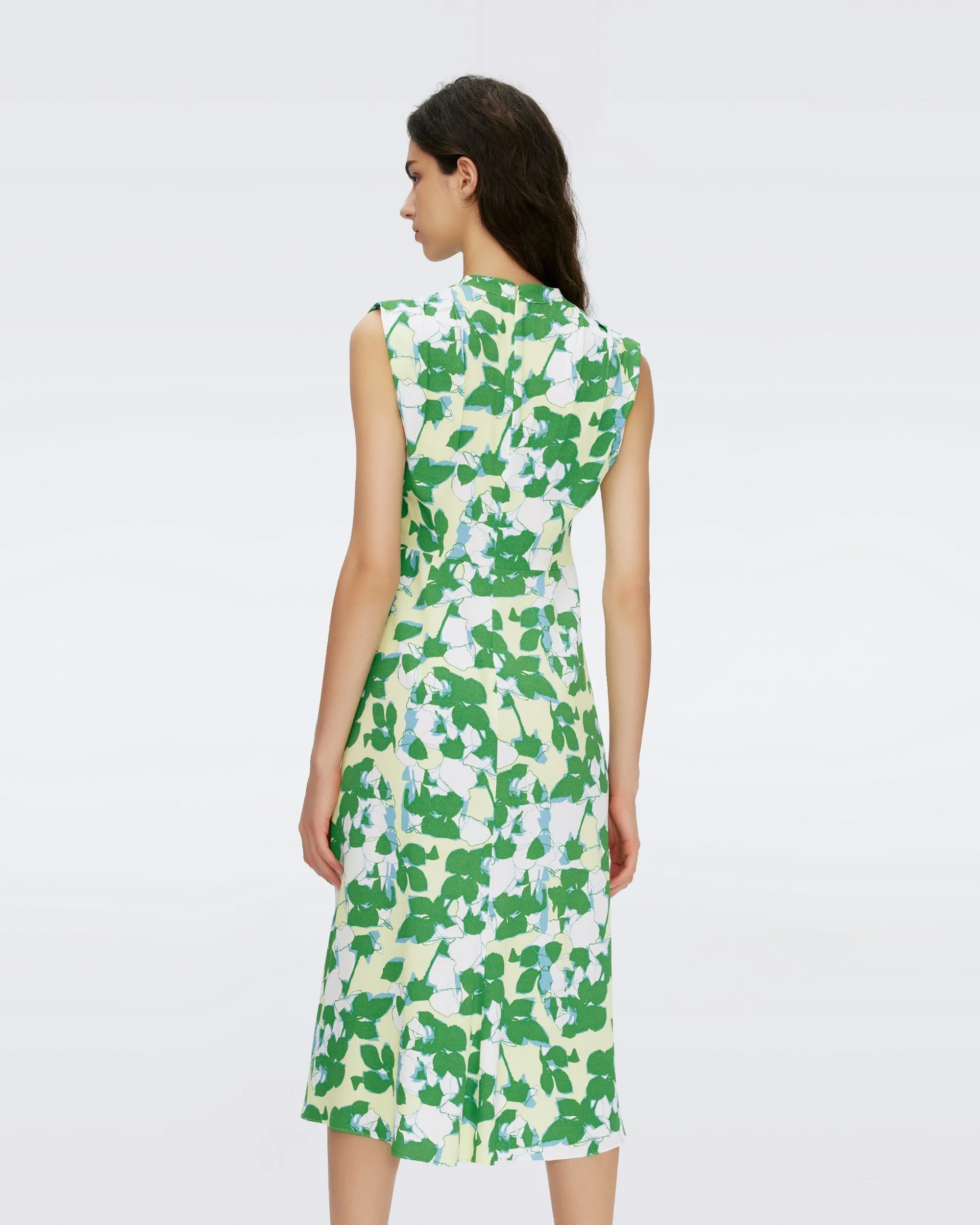 DVFLIVIA DRESSEARTH FLORAL MULTI