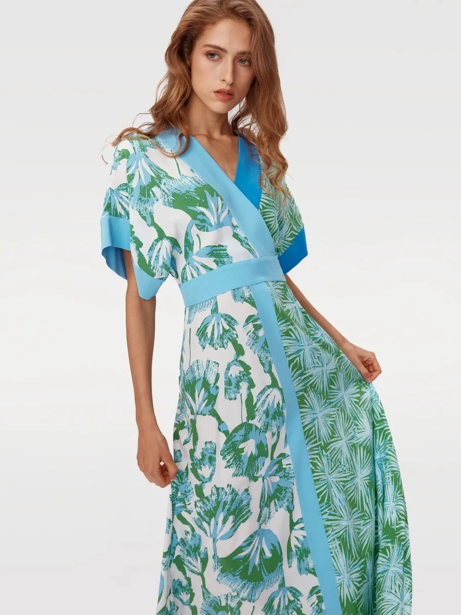 DVFSOFIE DRESSSEA TREES SEA HOLLY GREEN