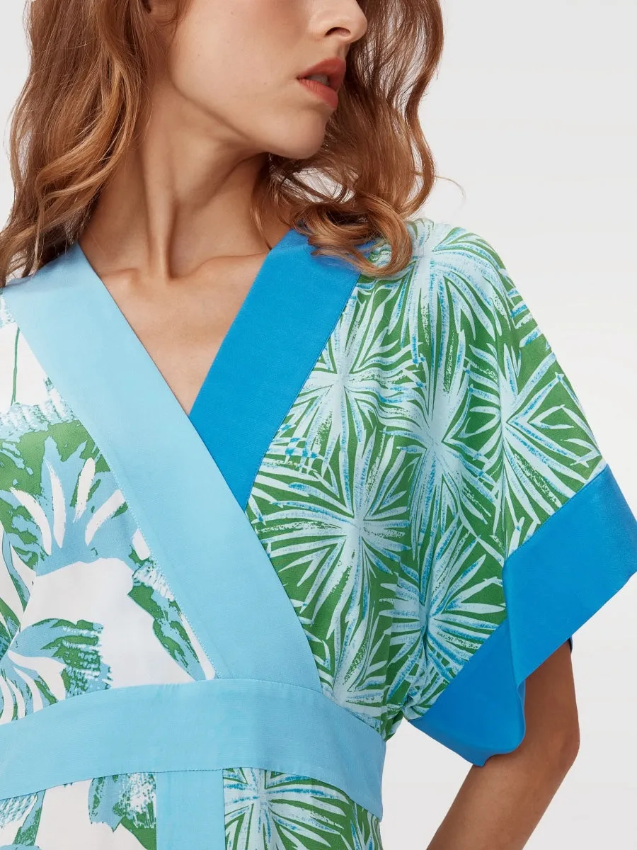 DVFSOFIE DRESSSEA TREES SEA HOLLY GREEN