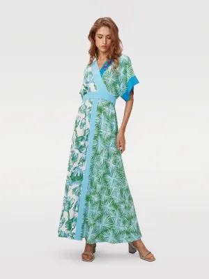 DVFSOFIE DRESSSEA TREES SEA HOLLY GREEN