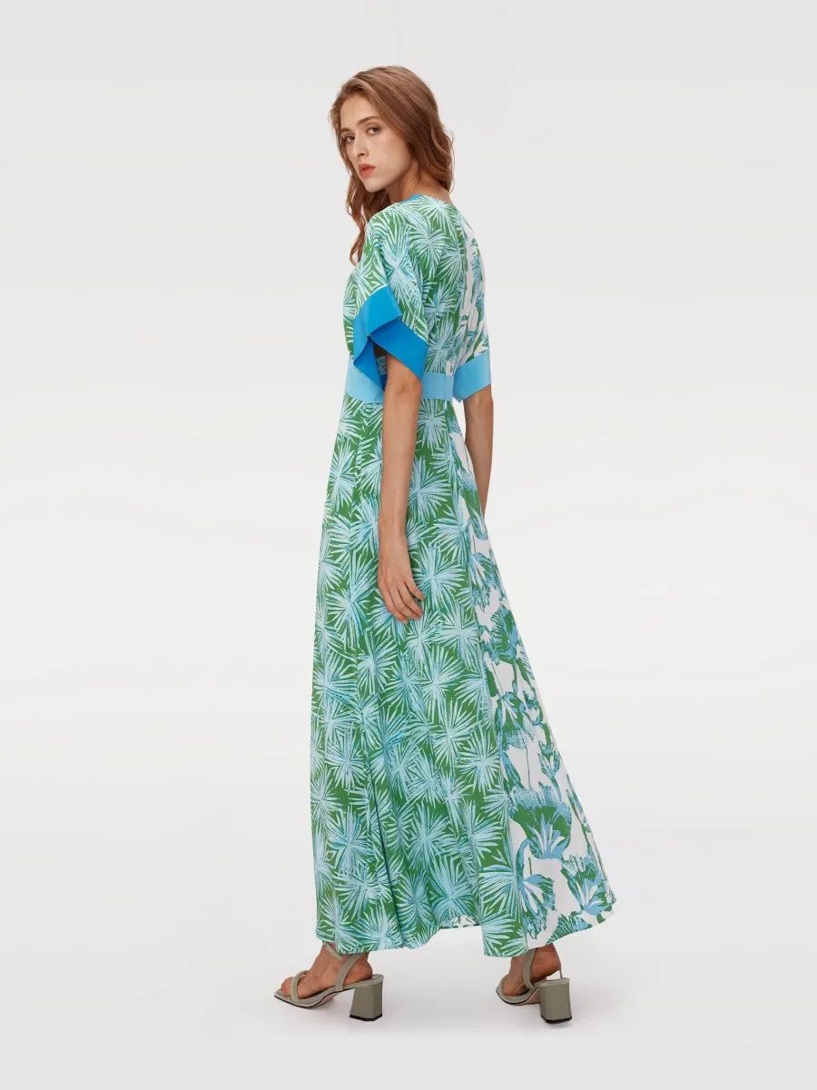 DVFSOFIE DRESSSEA TREES SEA HOLLY GREEN