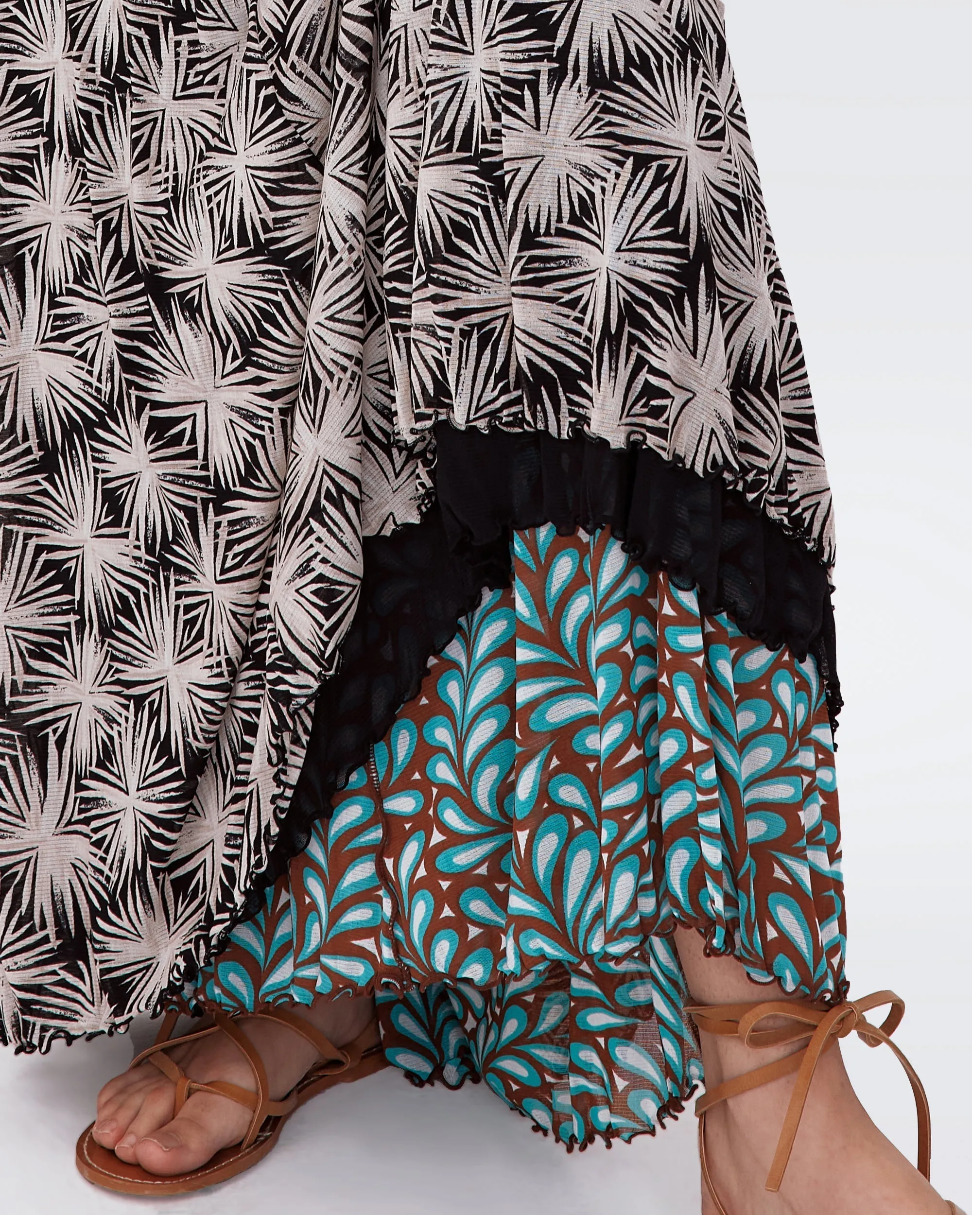 DVFSOLVEIGH REVERSIBLE DRESSSEA HOLLY BLACK