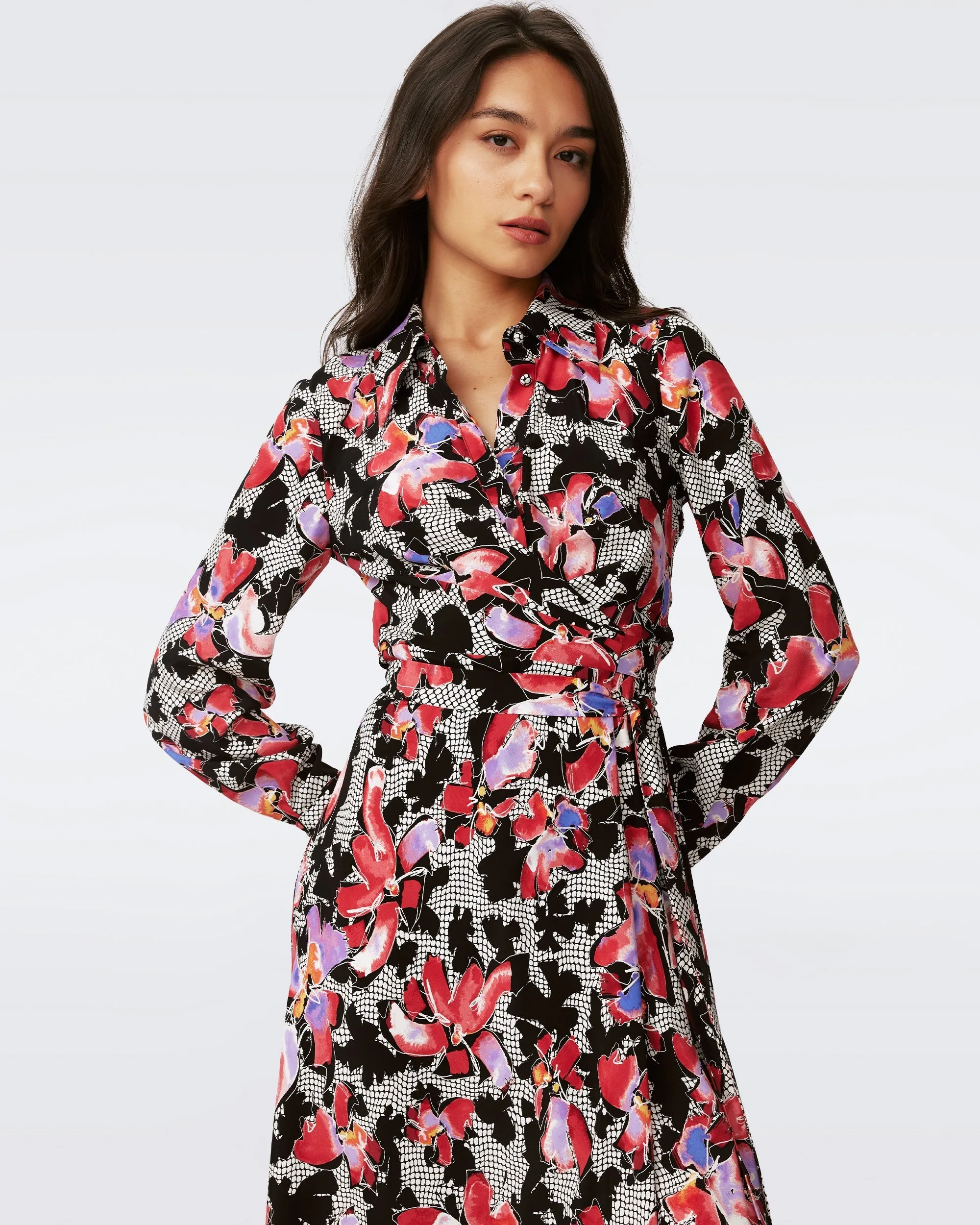 DVFTORI DRESS ODETTE FLORAL