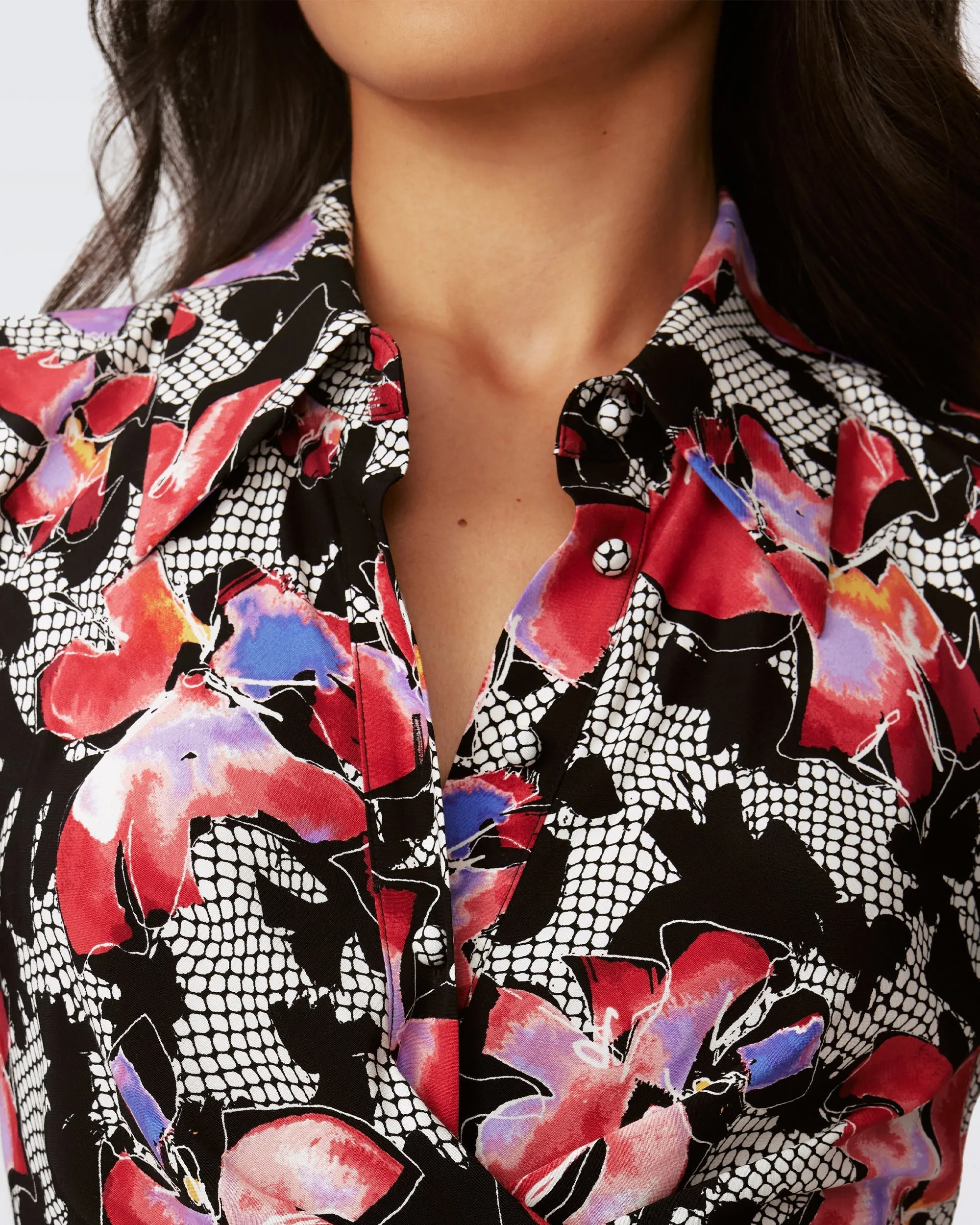 DVFTORI DRESS ODETTE FLORAL