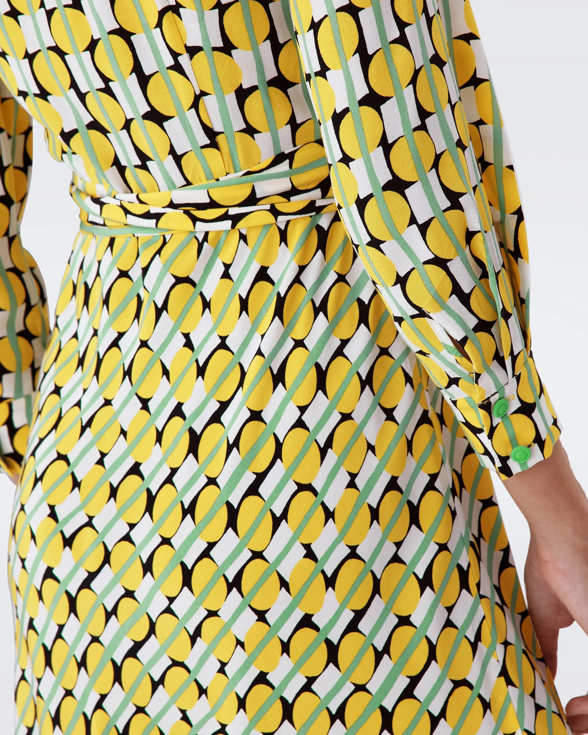 DVFTORI DRESSMAYPOLE SM YELLOW