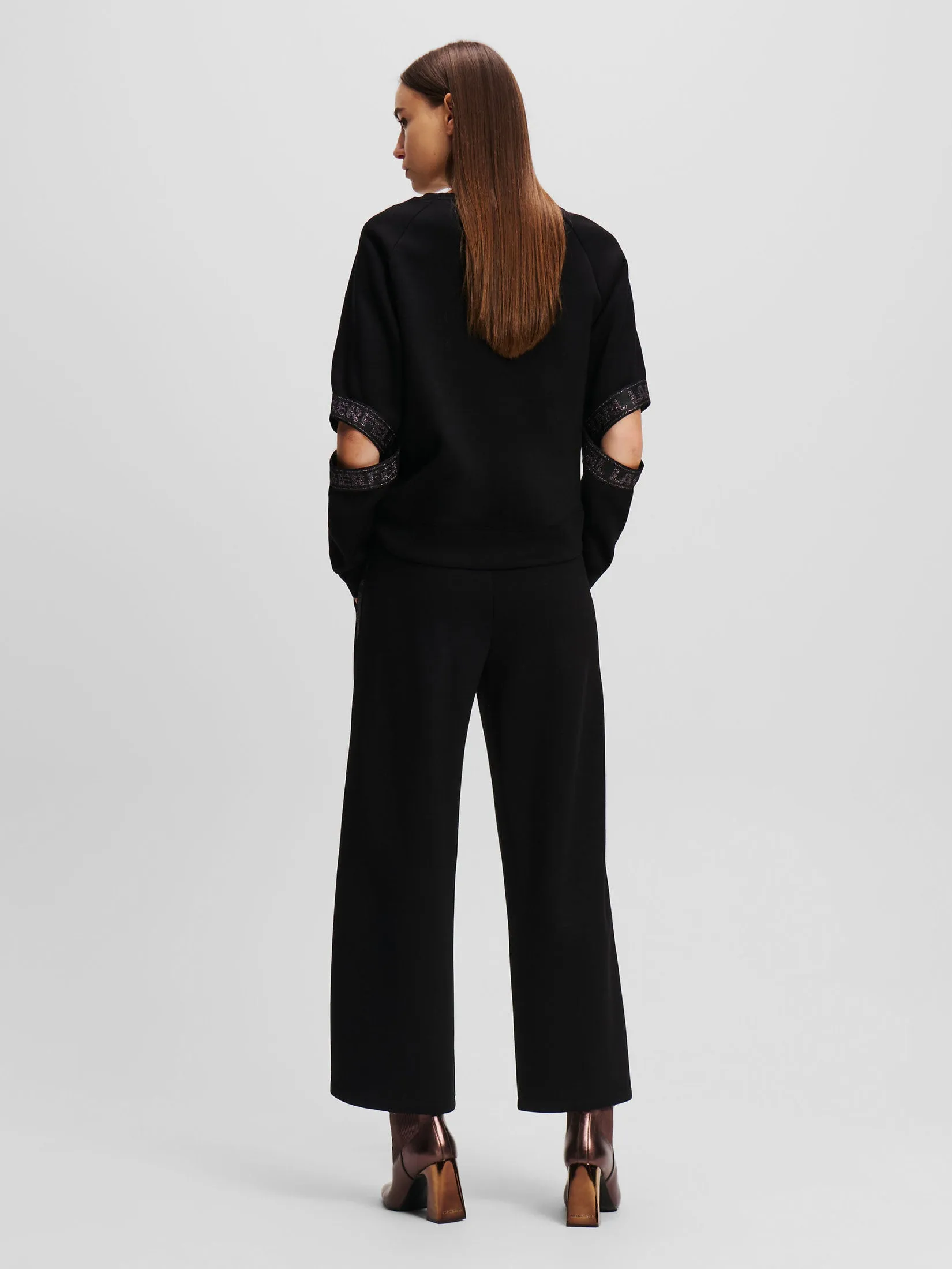 GLITTER LOGO TAPE CULOTTES