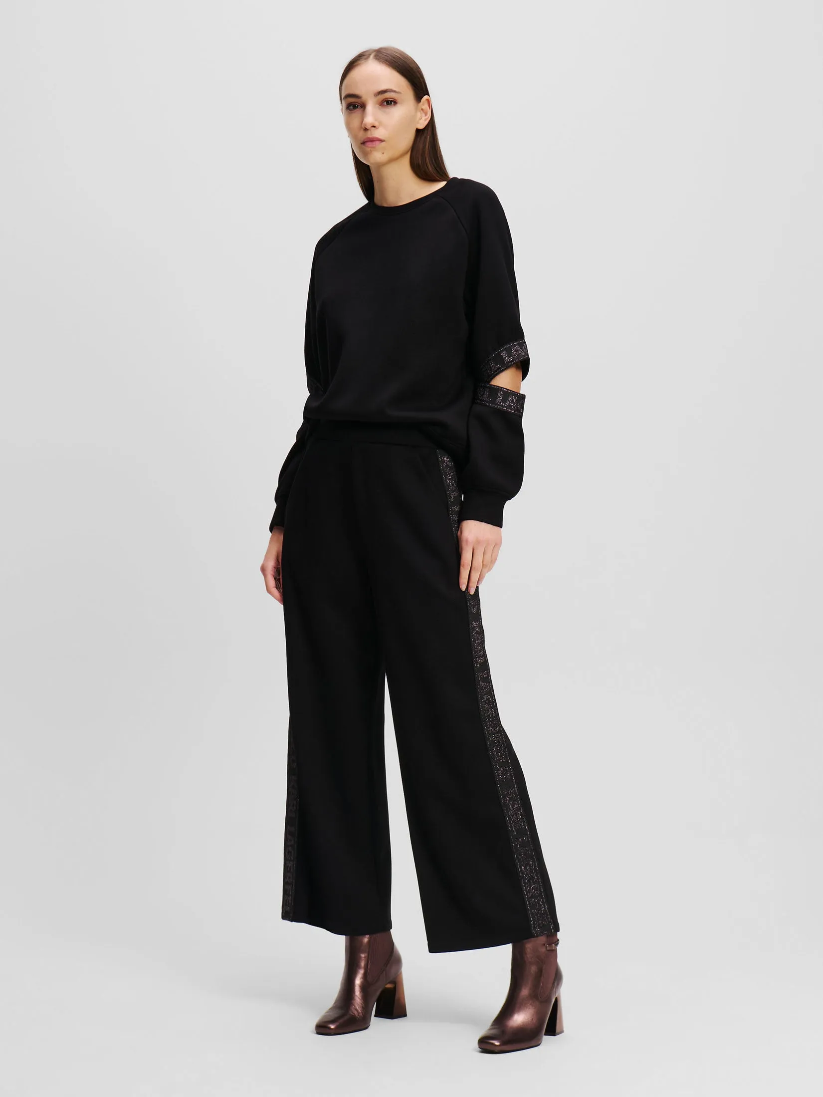 GLITTER LOGO TAPE CULOTTES