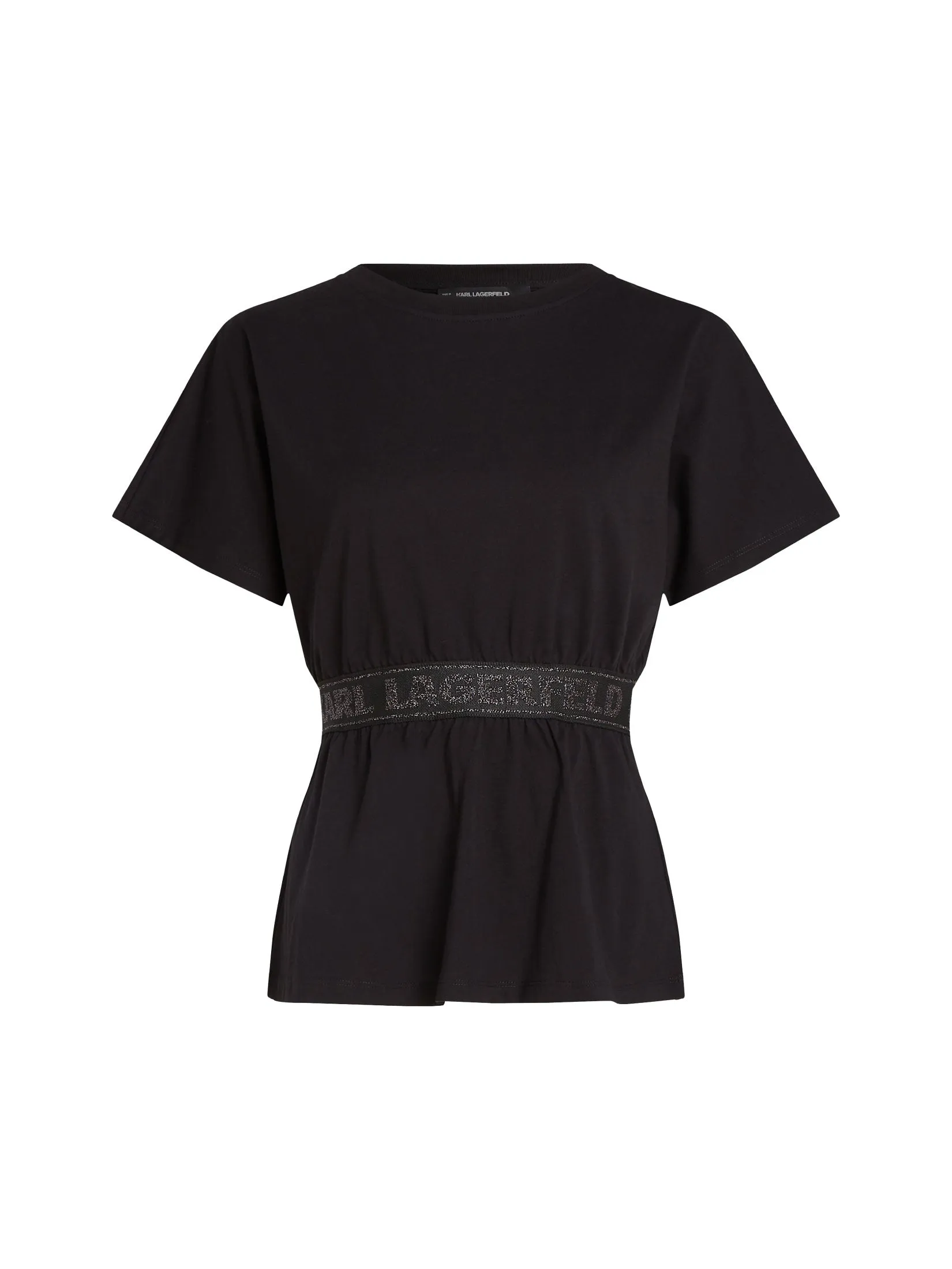 GLITTER LOGO TAPE T-SHIRT