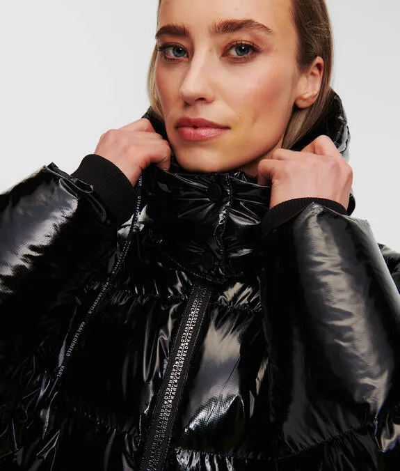 HOODED PUFFER JACKET