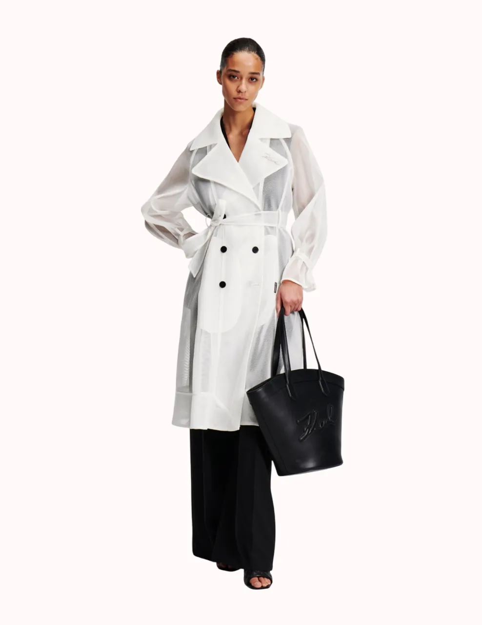 HUN KIM'S EDIT MESH COAT