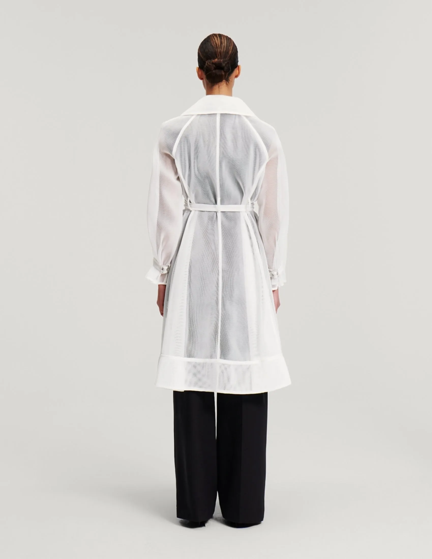 HUN KIM'S EDIT MESH COAT